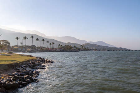 Sao Sebastiao Promenade - Sao Sebastiao, Sao Paulo, Brazilの写真素材