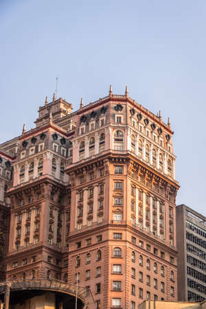 Martinelli Building in Downtown Sao Paulo - Sao Paulo, Brazilの写真素材