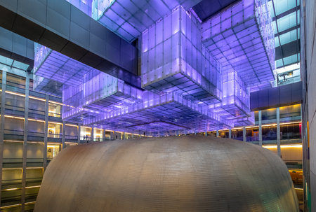 Interior of Kirchner Cultural Center (Kirchner Cultural Center) CCK - Buenos Aires, Argentina