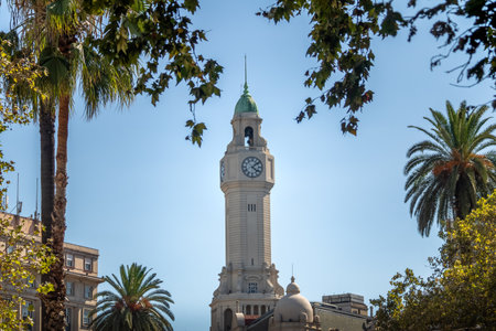Tower of Buenos Aires City Legislature - Legislature of the City of Buenos Aires - Buenos Aires, Argentinaのeditorial素材