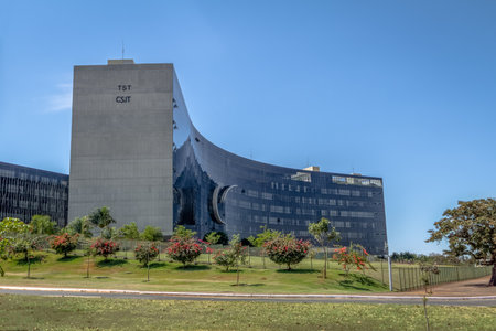 Superior Labor Court - TST - Brasilia, Distrito Federal, Brazilのeditorial素材