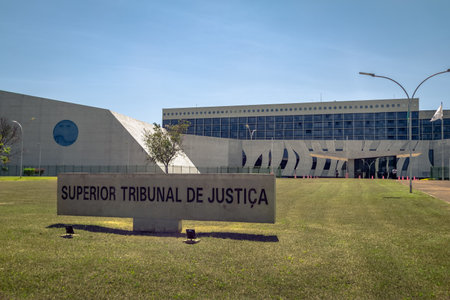 Superior Court of Justice - Superior Court of Justice - STJ - Brasilia, Distrito Federal, Brazilのeditorial素材