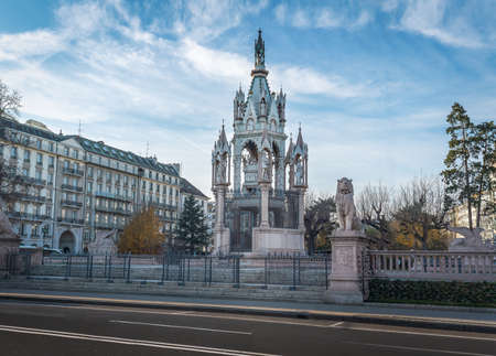 Brunswick Monument Mausoleum - Geneva, Switzerlandの写真素材