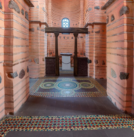 Kiev, Ukraine - August 14, 2019: Interior of the Golden Gate Church - Kiev, Ukraineのeditorial素材