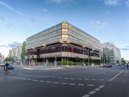 Berlin, Germany - Sep 11, 2019: Czech Embassy in Berlin - Berlin, Germanyのeditorial素材