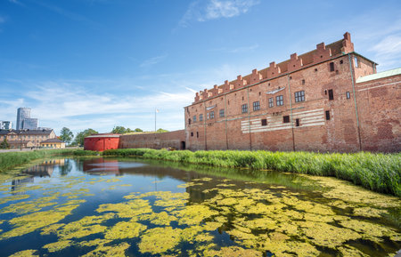 Malmo Castle (Malmohus Slott) - Malmo, Swedenのeditorial素材