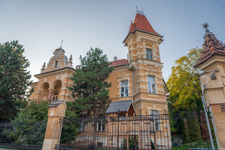 Bratislava, Slovakia - Oct 14, 2019: Classic architecture building - Bratislava, Slovakiaのeditorial素材
