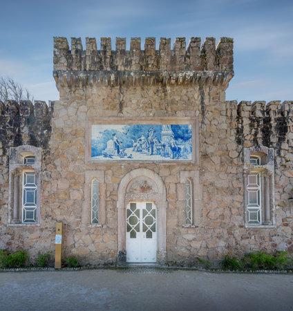 Sintra, Portugal - Feb 21, 2020: Greenhouse at Quinta da Regaleira - Sintra, Portugalのeditorial素材