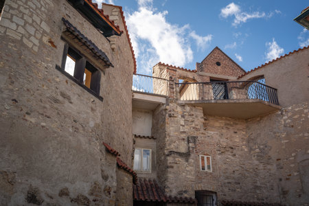 Prague, Czechia - Sep 30, 2019: Golden Lane at Prague Castle - Prague, Czech Republicのeditorial素材
