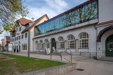 Bavaria, Germany - Nov 07, 2019: Museum of the Bavarian Kings near Fussen - Schwangau, Germanyのeditorial素材