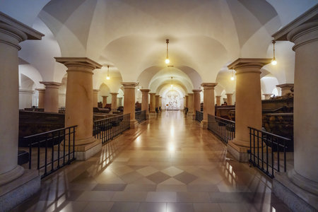 Berlin, Germany - Sep 16, 2019: Hohenzollern family crypt at Berlin Cathedral - Berlin, Germanyのeditorial素材