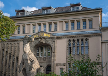 Berlin, Germany - Sep 12, 2019: Berlin Aquarium at Berlin Zoo - Berlin, Germanyのeditorial素材