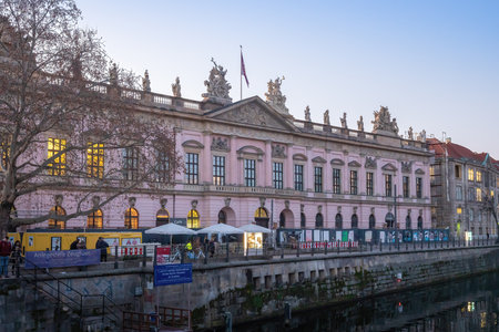 Berlin, Germany - Jan 2, 2020: German Historical Museum (Deutsches Historisches Museum) - Berlin, Germanyのeditorial素材