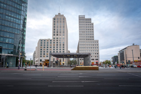 Berlin, Germany - Sep 15, 2019: Potsdamer Platz Station - Berlin, Germanyのeditorial素材