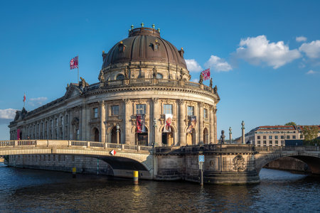 Berlin, Germany - Sep 10, 2019: Bode Museum at Museum Island - Berlin, Germanyのeditorial素材