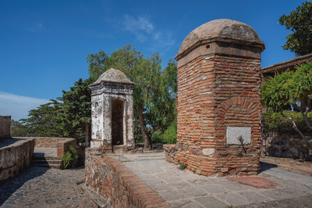 Malaga, Spain - May 18, 2019: Gibralfaro Castle - Malaga, Andalusia, Spainのeditorial素材