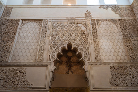 Cordoba, Spain - Jun 11, 2019: Cordoba Synagogue Interior - Cordoba, Andalusia, Spainのeditorial素材