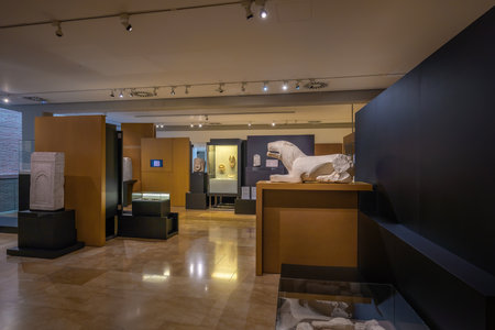 Cordoba, Spain - Jun 12, 2019: Archaeological Museum of Cordoba Interior - Cordoba, Andalusia, Spainのeditorial素材