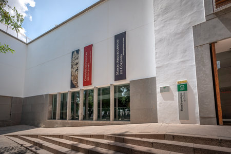 Cordoba, Spain - Jun 12, 2019: Archaeological and Ethnological Museum of Cordoba - Cordoba, Andalusia, Spainのeditorial素材