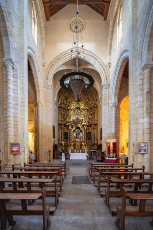 Cordoba, Spain - Jun 12, 2019: Basilica of San Pedro Interior - Route of the Fernandine Churches - Cordoba, Andalusia, Spainのeditorial素材