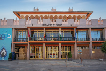 Cordoba, Spain - Jun 12, 2019: Cordoba City Hall - Cordoba, Andalusia, Spainのeditorial素材