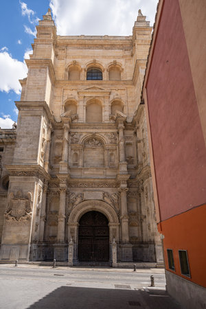 Door at Granada Cathedral - Granada, Andalusia, Spainの写真素材