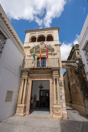 Mayorazgo Palace - Arcos de la Frontera, Cadiz, Spainのeditorial素材