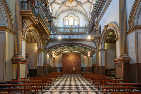 Ubeda, Spain - Jun 2, 2019: Holy Chapel of the Savior (Sacra Capilla del Salvador) Interior - Ubeda, Jaen, Spainのeditorial素材
