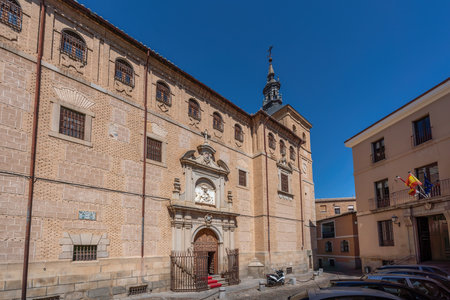 Real Colegio de Doncellas Nobles (Royal College of Noble Maidens) - Toledo, Spainの写真素材