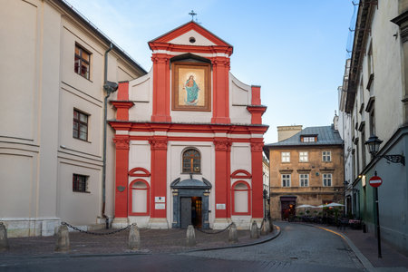 Church of St. John the Baptist and John the Evangelist - Krakow, Polandの写真素材