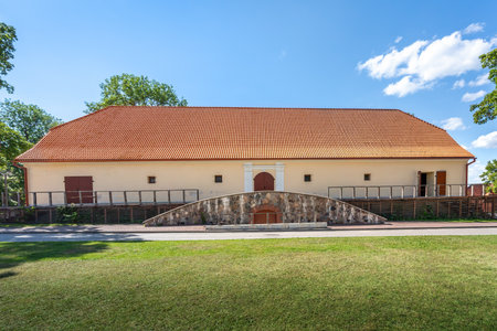 Cesis, Latvia - Jul 21, 2019: Nordic Museum of Natural Medicine - Cesis, Latviaのeditorial素材