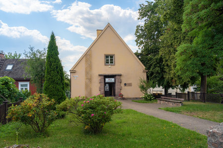 Trakai, Lithuania - Jul 24, 2019: Karaite Ethnographic Museum - Trakai, Lithuaniaのeditorial素材