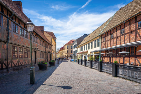 Malmo, Sweden - Jun 23, 2019: Street in Downtown Malmo - Malmo, Swedenのeditorial素材