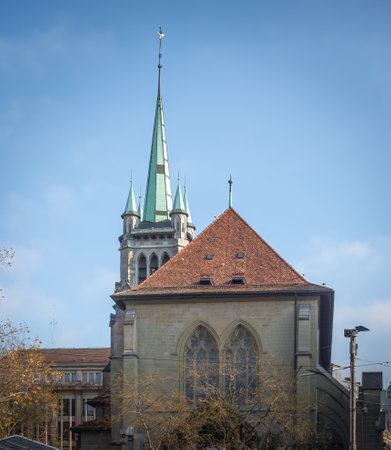 Saint-Francois Church (Reformed Church of St. Francis) - Lausanne, Switzerland