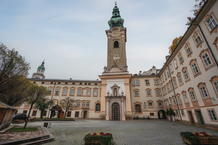 St. Peter Abbey - Salzburg, Austriaの写真素材