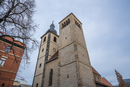 Reglerkirche Church - Erfurt, Germanyの写真素材