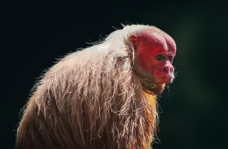 Red Uakari Monkey (Cacajao calvus rubicundus)