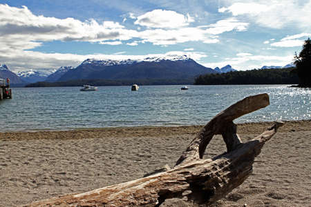PATAGONIA ARGENTINA LAKES MOUNTAINS LANDSCAPESの写真素材