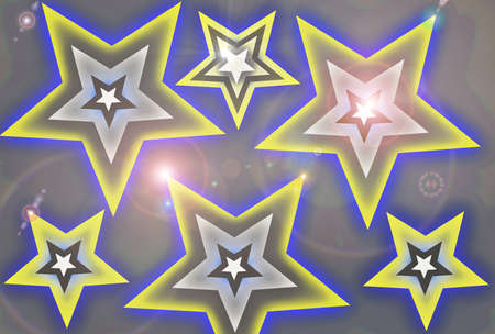fantasy stars in a great universの写真素材