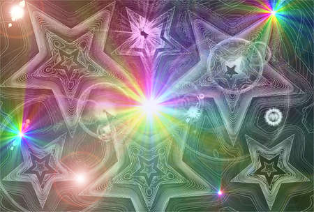 fantasy stars in a great universの写真素材