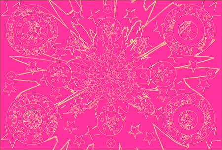 Wonderful shapes of the universeの写真素材