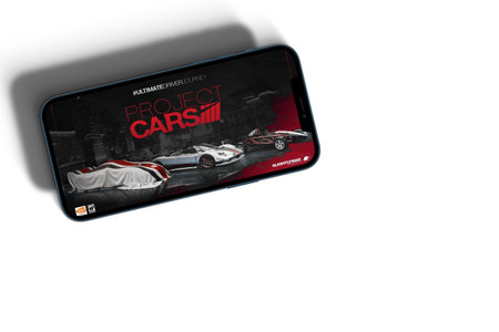 Project Cars Go mobile game app on smartphone screen on white background. Rio de Janeiro, RJ,...