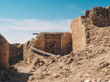 Mystery door in the desert