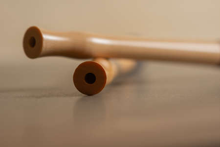 Flute in the lightの写真素材