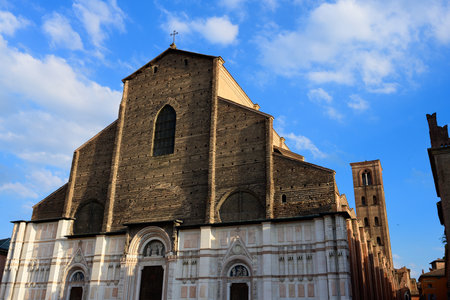 Bologna Cathedral of Saint Peter Exterior or Cattedrale Metropolitana di San Pietro Basilica Minor