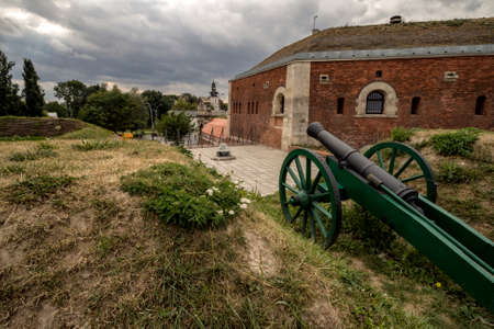Zamosc - Renaissance city in Central Europe. Fortifications around the old town.のeditorial素材