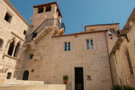 House of Marco Polo. Probably place of birth of Marco Polo traveler.の写真素材