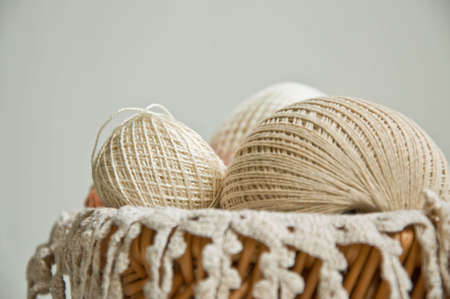 Cotton skeins
