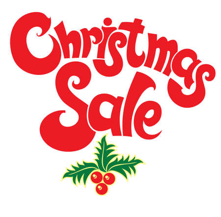 Christmas Sale.のイラスト素材