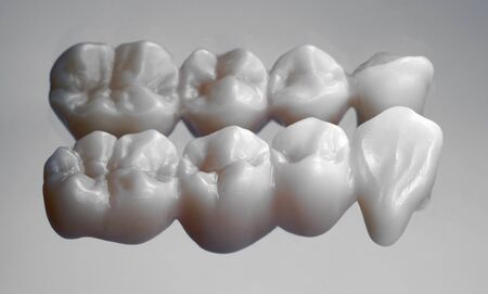 Ceramic CAD CAM bridgeの写真素材